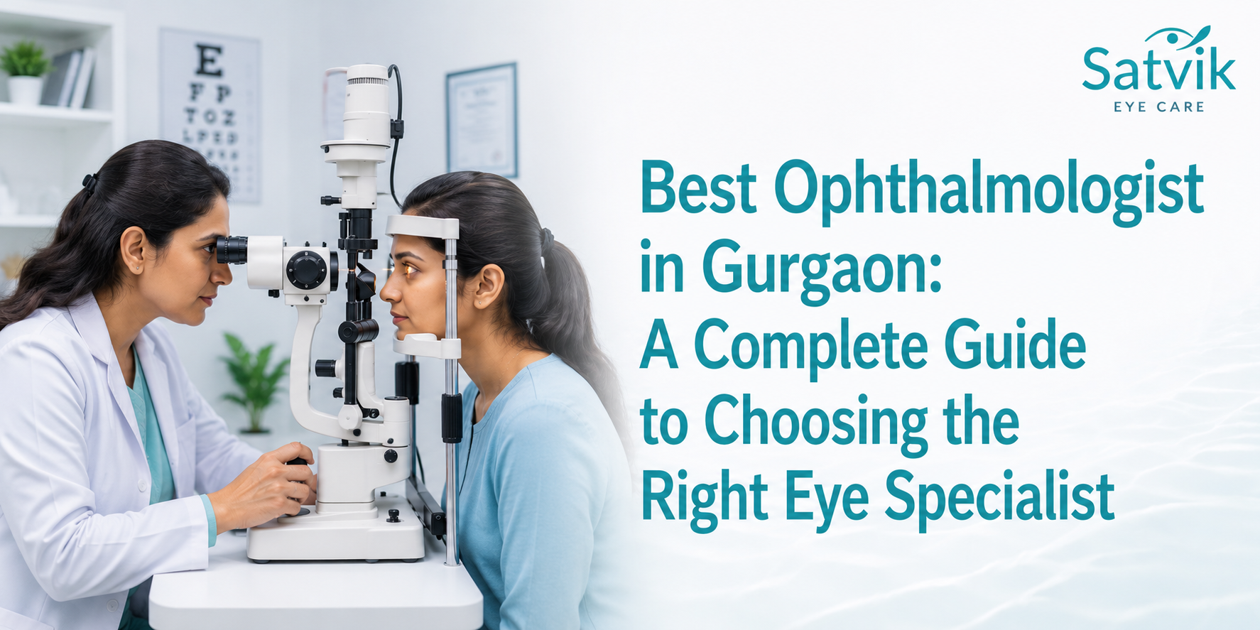 Best Ophthalmologist in Gurgaon: A Complete Guide to Choosing the Right Eye Specialist